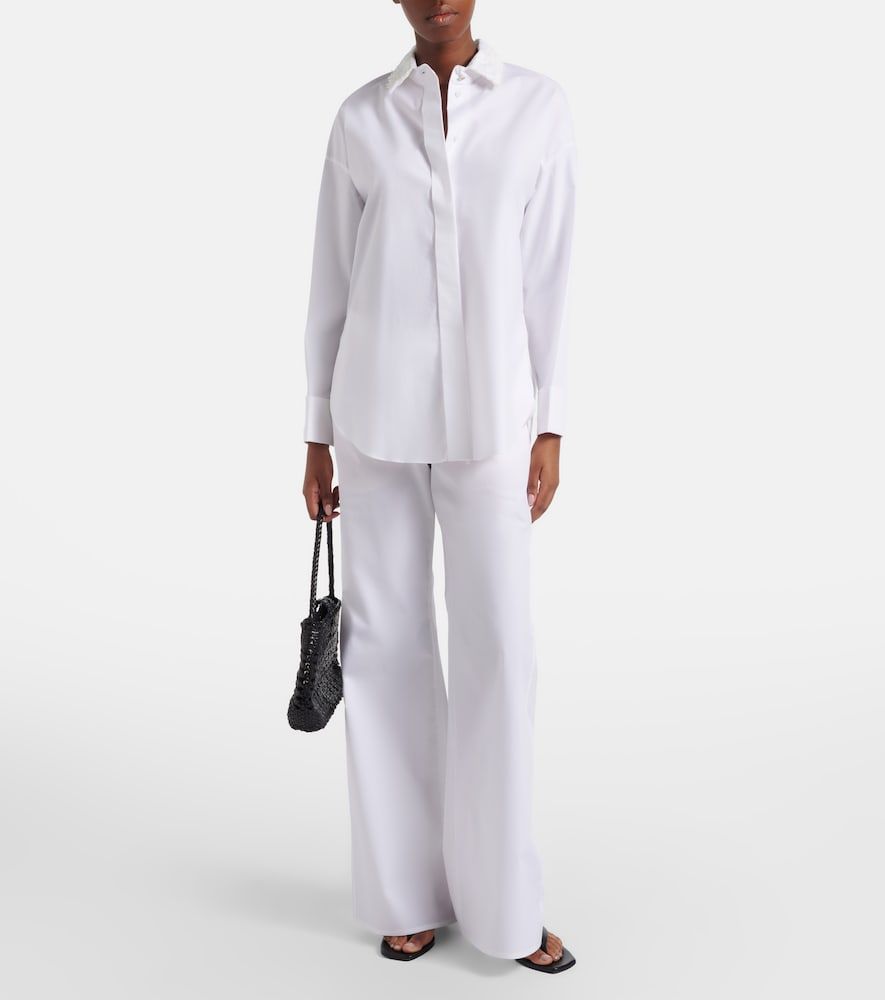 Pantalones anchos Poplin Power II de popelín de algodón - Dorothee Schumacher - Modalova