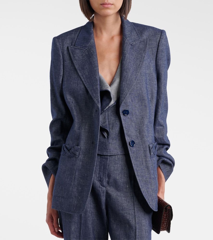 Blazer Fluid de denim - Dorothee Schumacher - Modalova