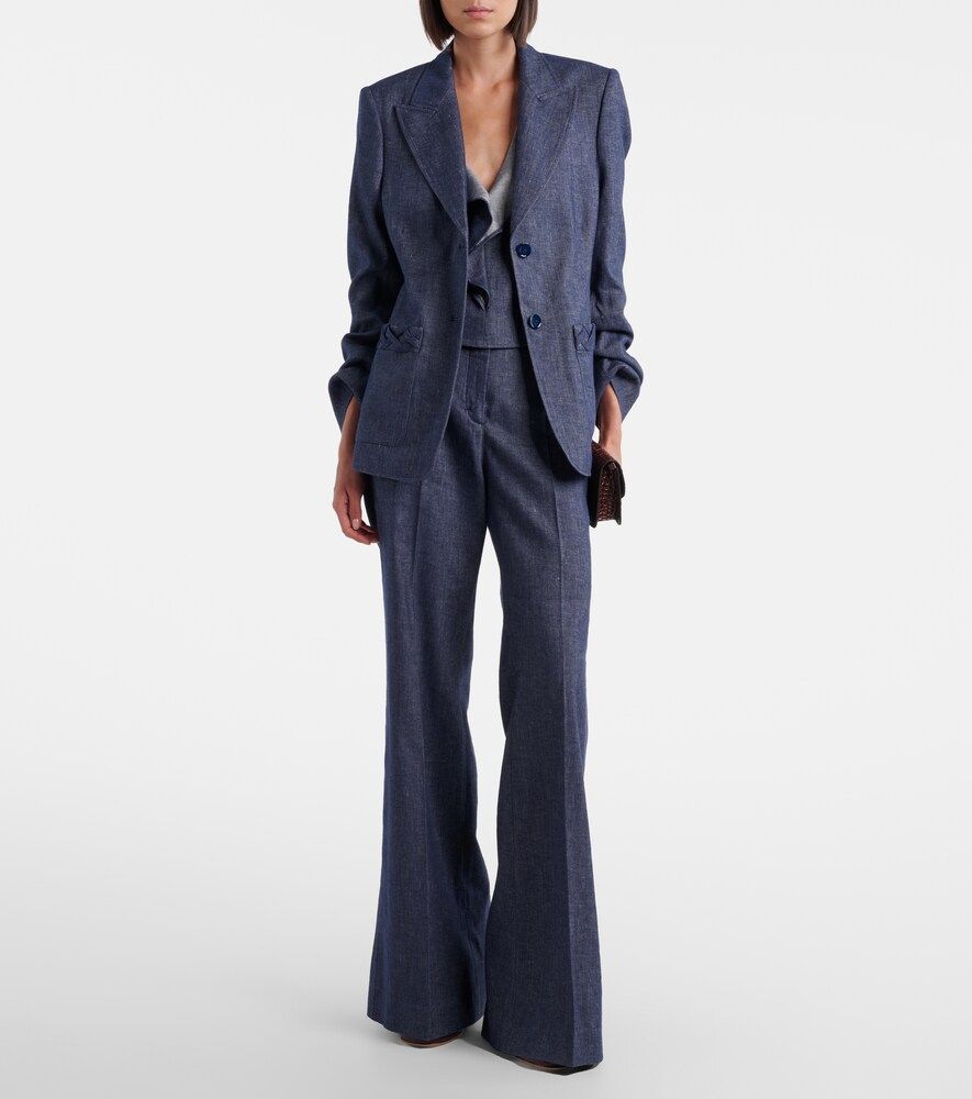 Blazer Fluid de denim - Dorothee Schumacher - Modalova