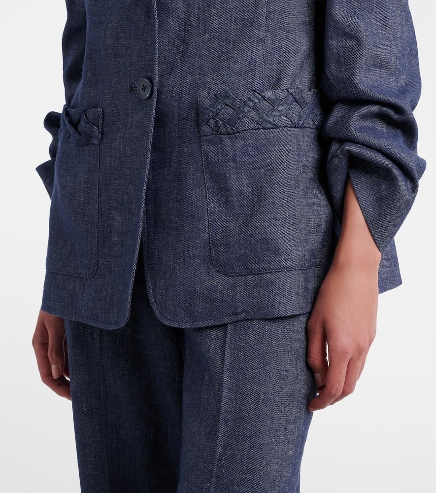 Blazer Fluid de denim - Dorothee Schumacher - Modalova