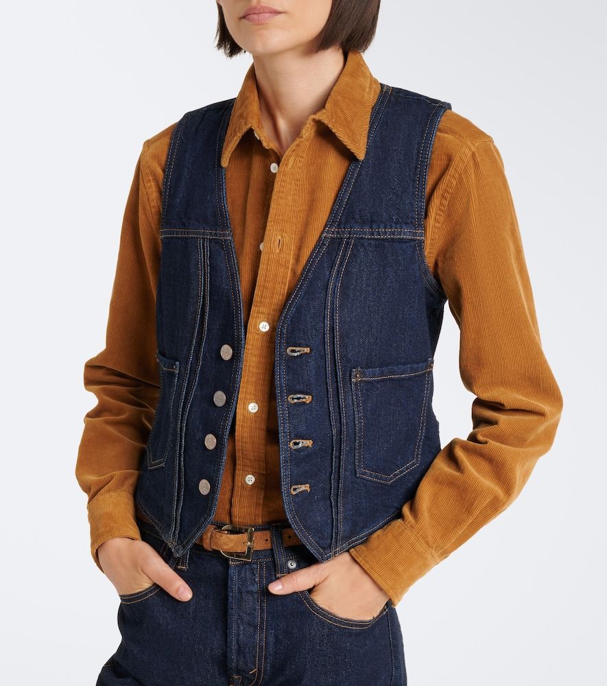 Polo Ralph Lauren Weste aus Denim - Polo Ralph Lauren - Modalova