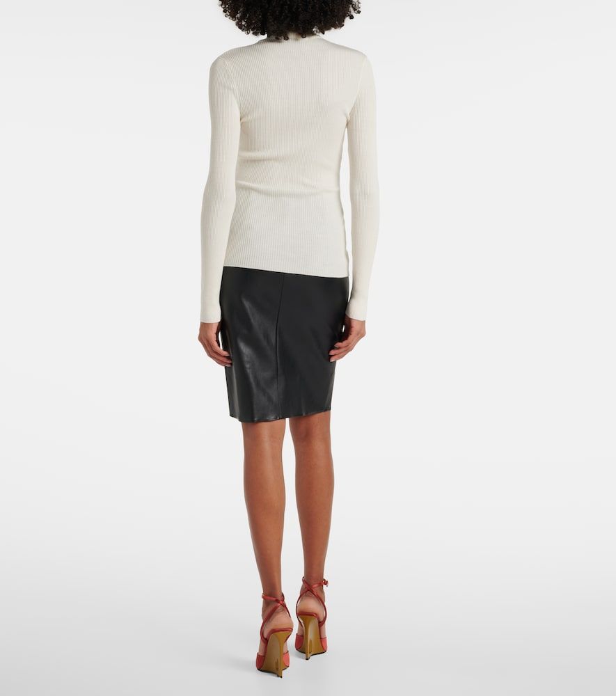 Jersey de lana de cuello alto - Wolford - Modalova