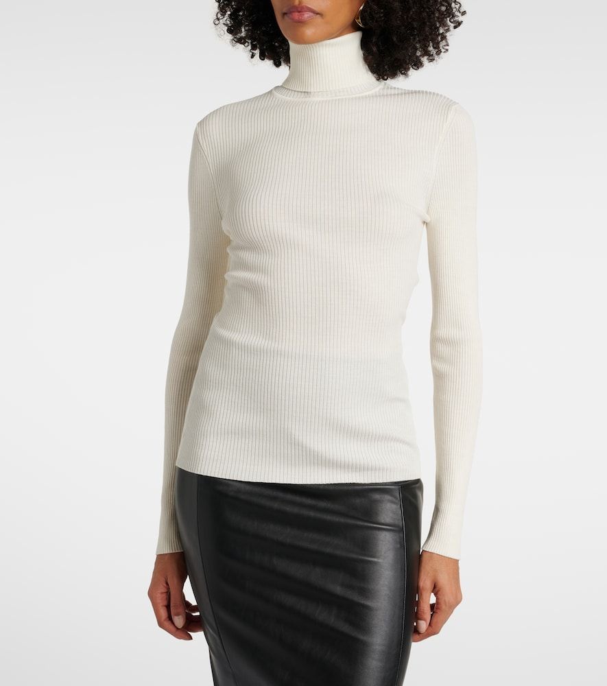 Jersey de lana de cuello alto - Wolford - Modalova
