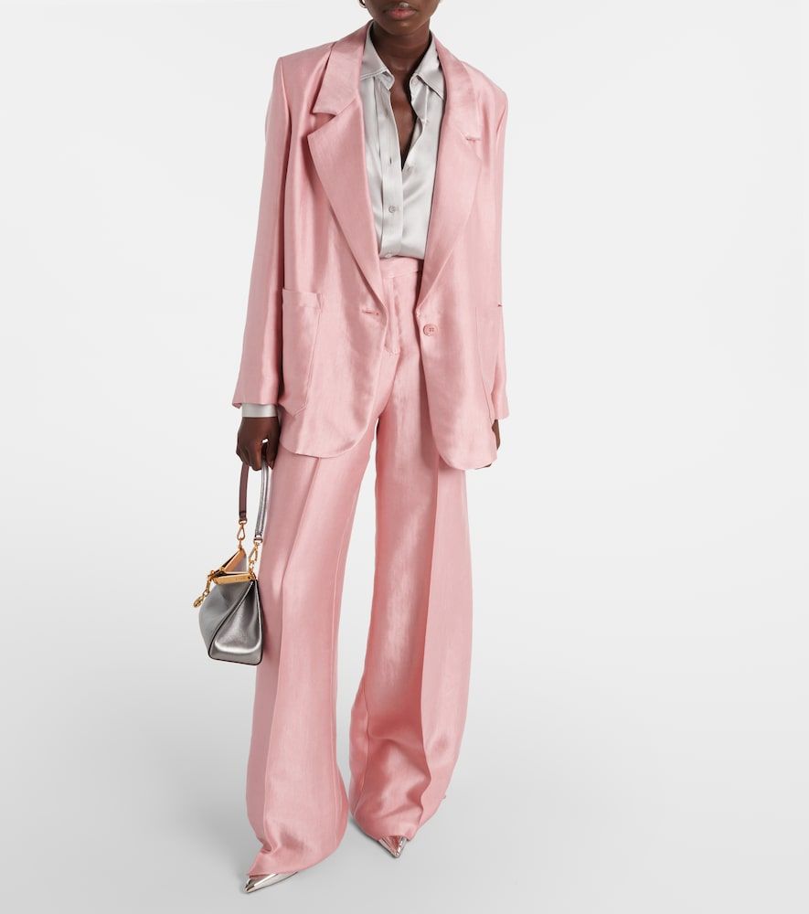 Blazer Slouchy Elegance de satén - Dorothee Schumacher - Modalova
