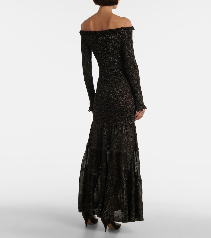 Vestido largo asimétrico Polly de jersey - Altuzarra - Modalova