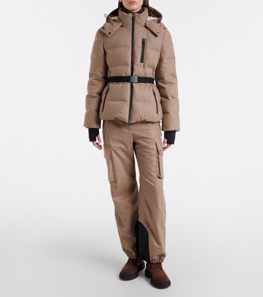 Pantalones cargo de franela de lana virgen - Brunello Cucinelli - Modalova