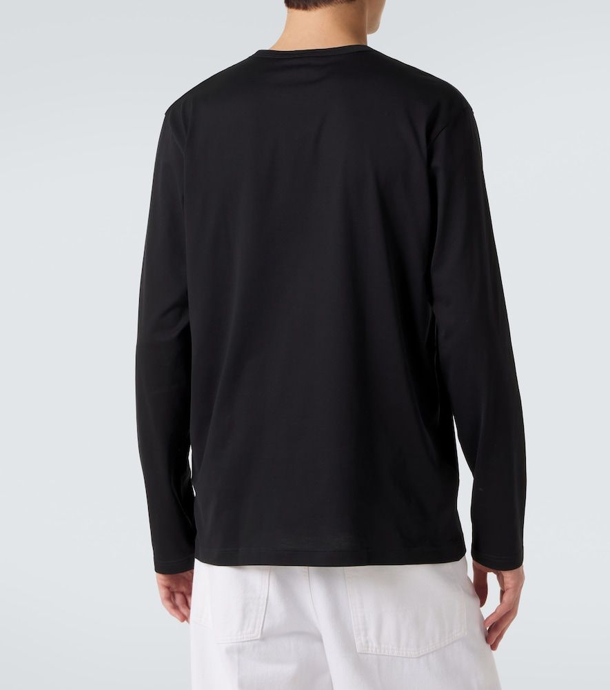 Camiseta de algodón con manga larga - Sunspel - Modalova