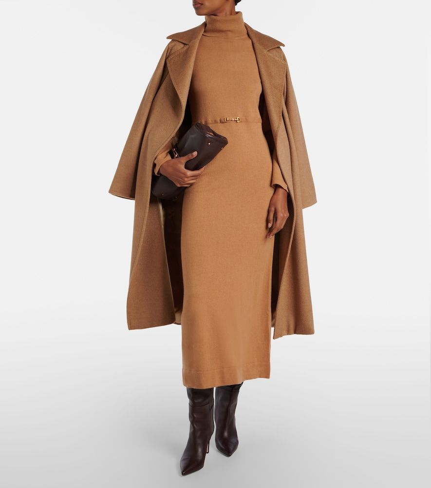Abito midi Elliette in lana e cashmere - Rixo - Modalova