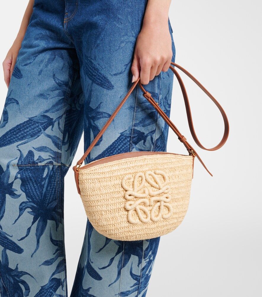 Bolso cruzado Paula's Ibiza Eclipse de rafia - Loewe - Modalova