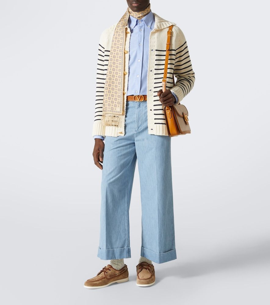 Segelschuhe Palm Avenue aus Leder - Valentino Garavani - Modalova