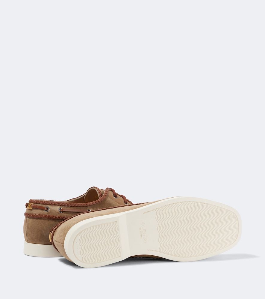 Segelschuhe Palm Avenue aus Leder - Valentino Garavani - Modalova