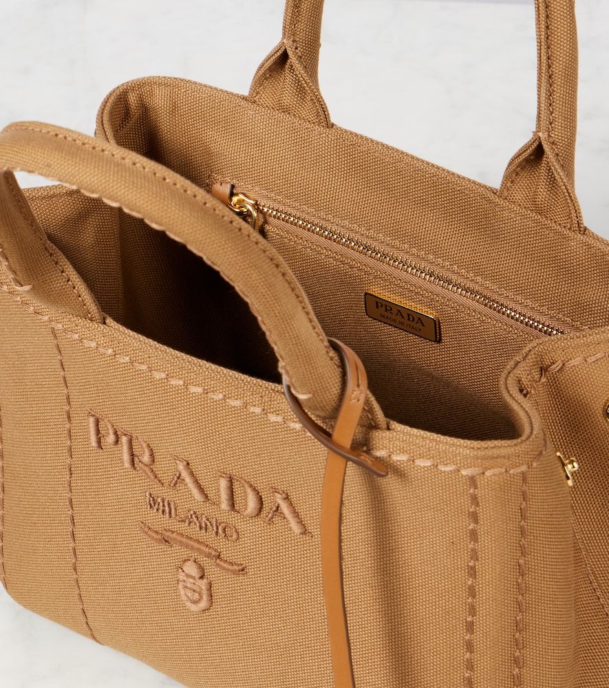 Bolso Jardinière Mini de lona - Prada - Modalova
