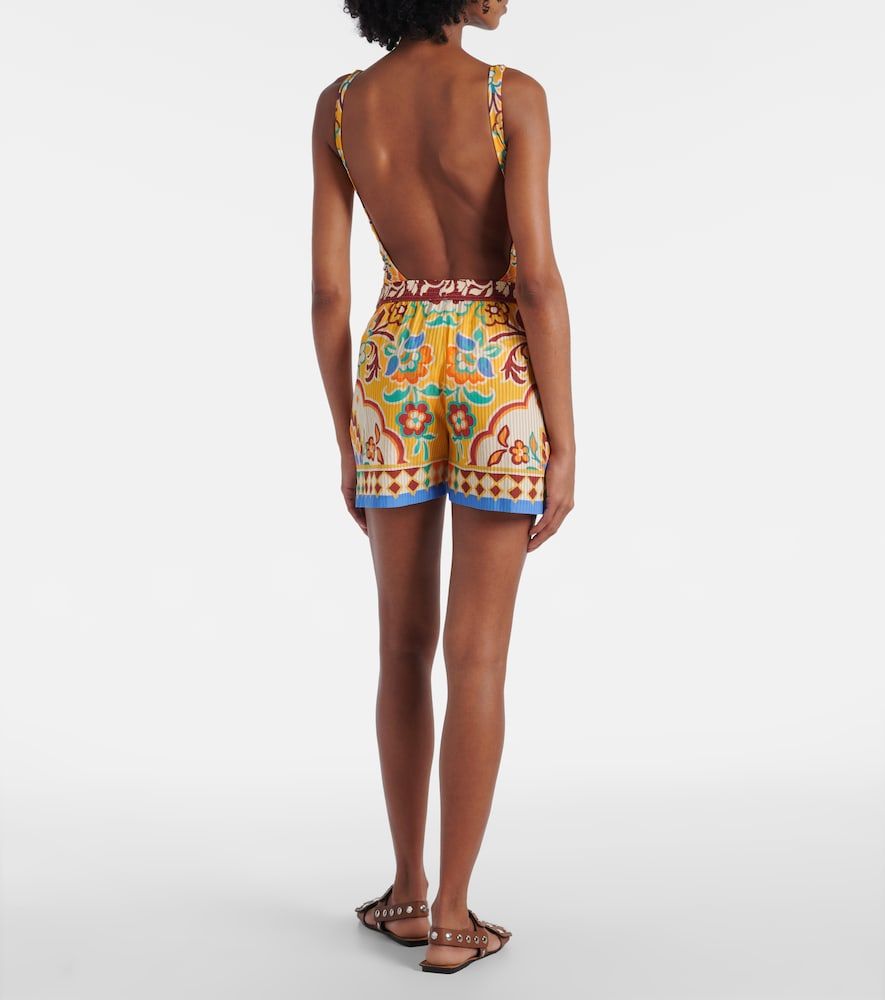 Shorts de algodón y seda estampados - Etro - Modalova