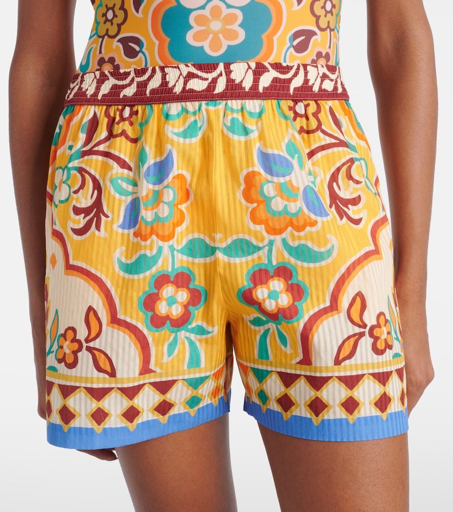 Shorts de algodón y seda estampados - Etro - Modalova