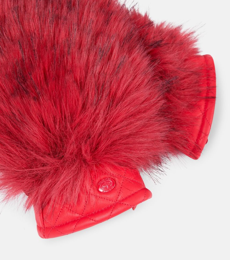 Goldbergh Hill leather ski mittens - Goldbergh - Modalova