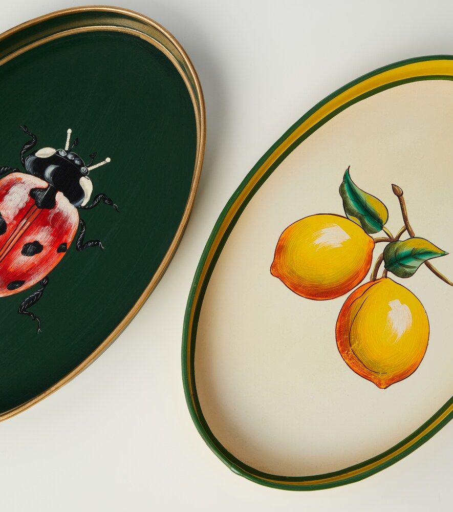 Les-Ottomans Tablett Flora - Les-Ottomans - Modalova