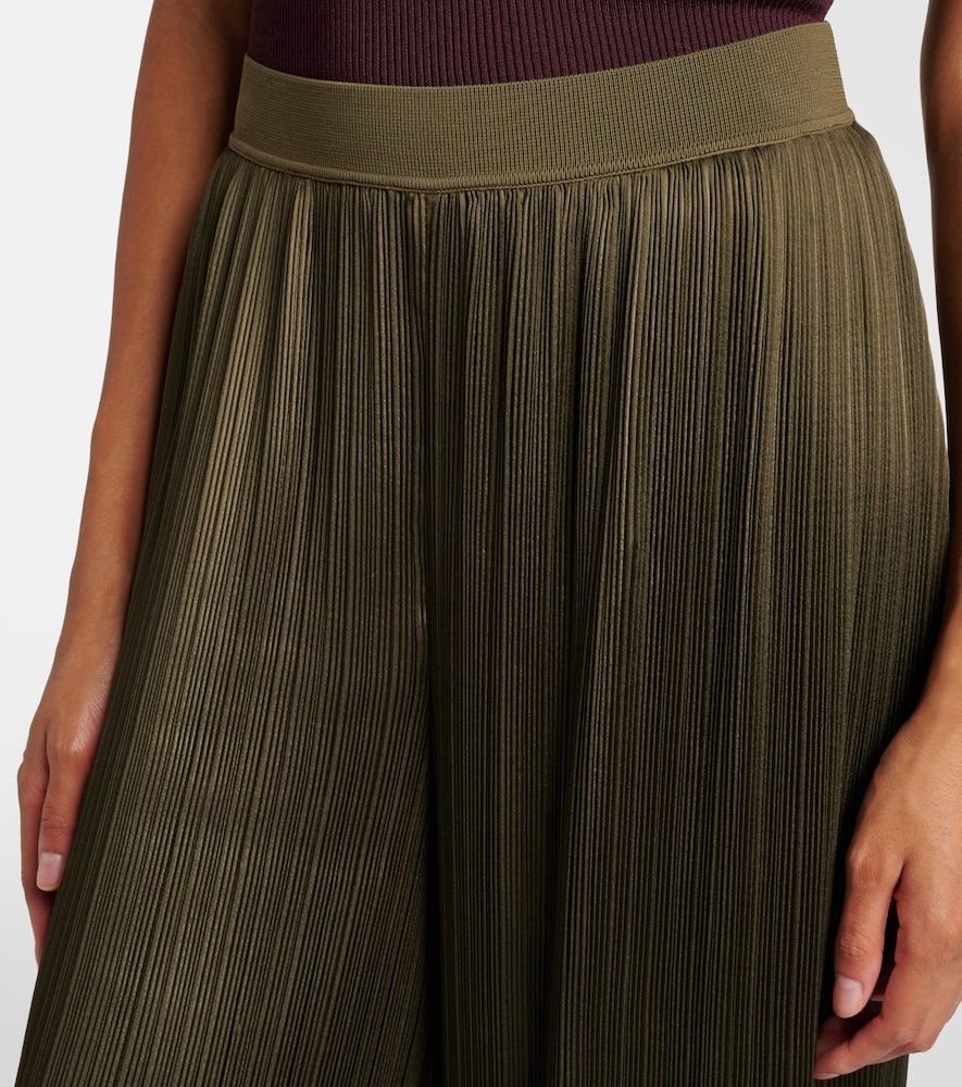 Amber plisse satin wide-leg pants - Joseph - Modalova