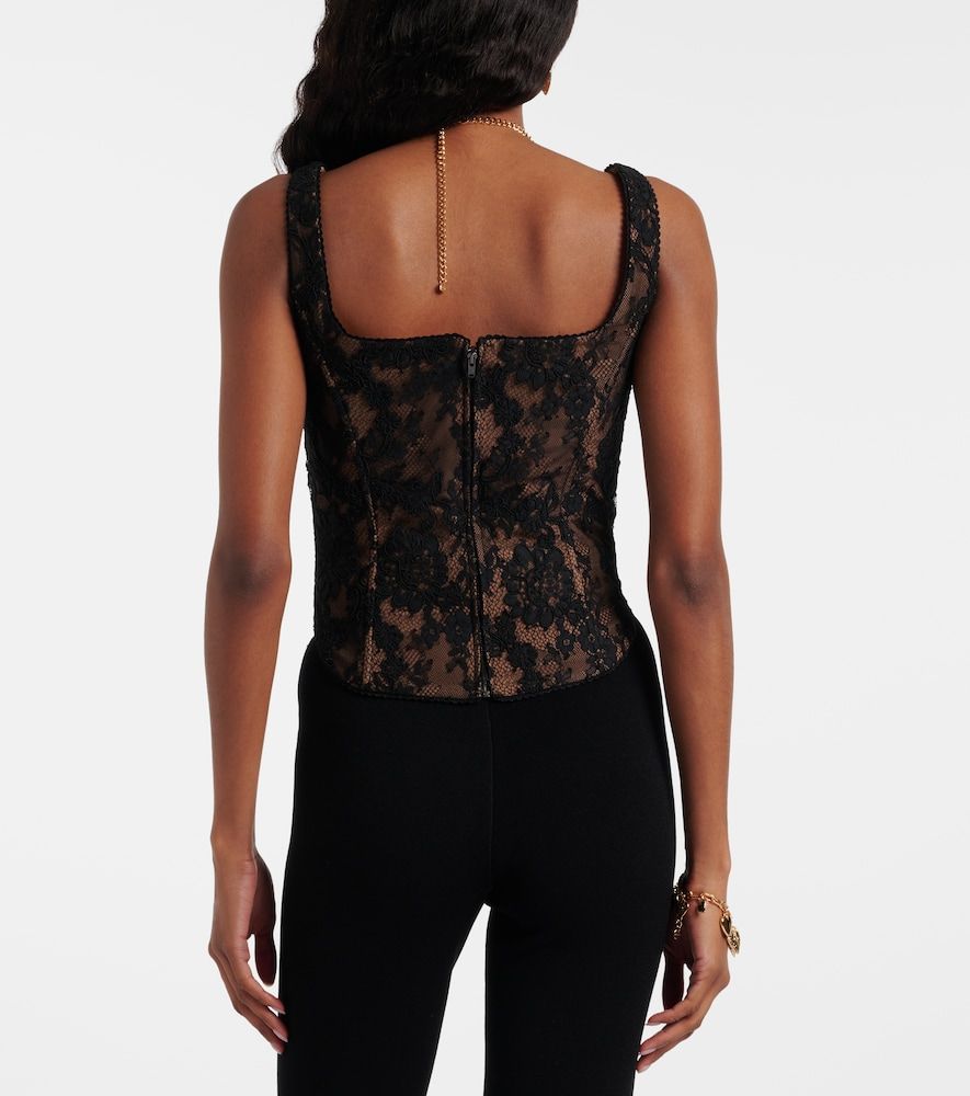 Self-Portrait Top corsetto in pizzo - Self-Portrait - Modalova