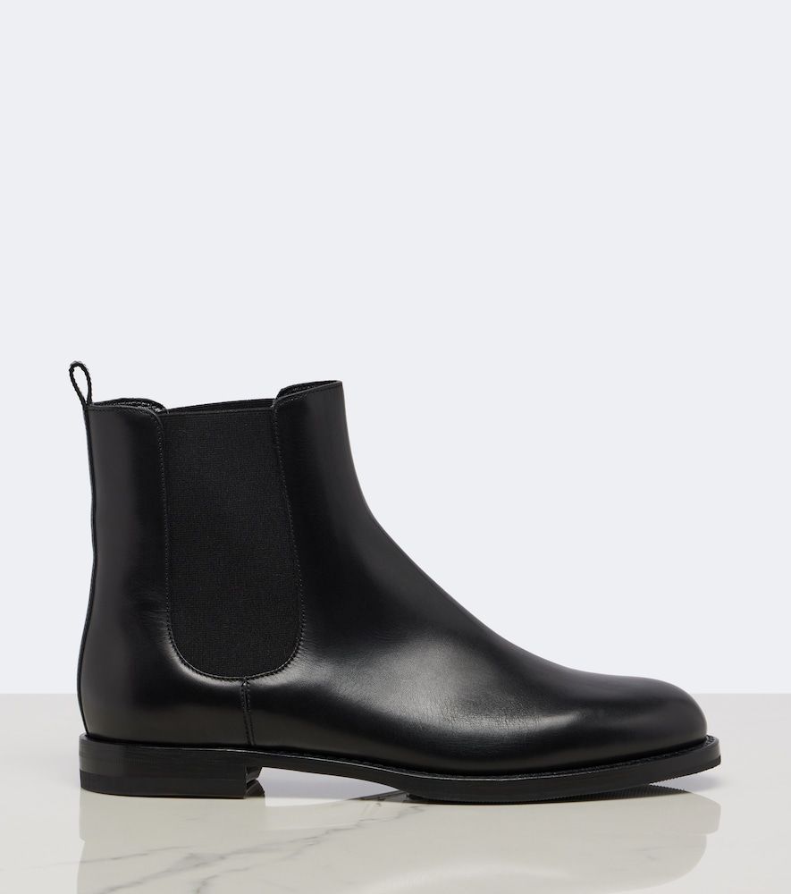 Ankle Boots Chelsa aus Leder - Manolo Blahnik - Modalova