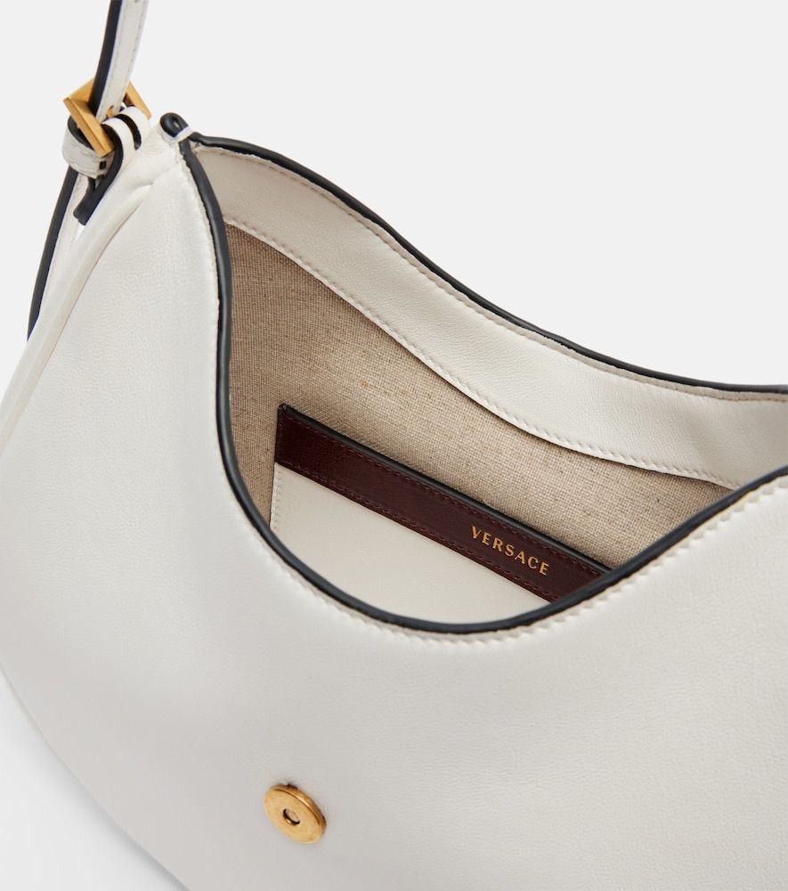 Borsa a spalla Embleme Small in pelle - Versace - Modalova