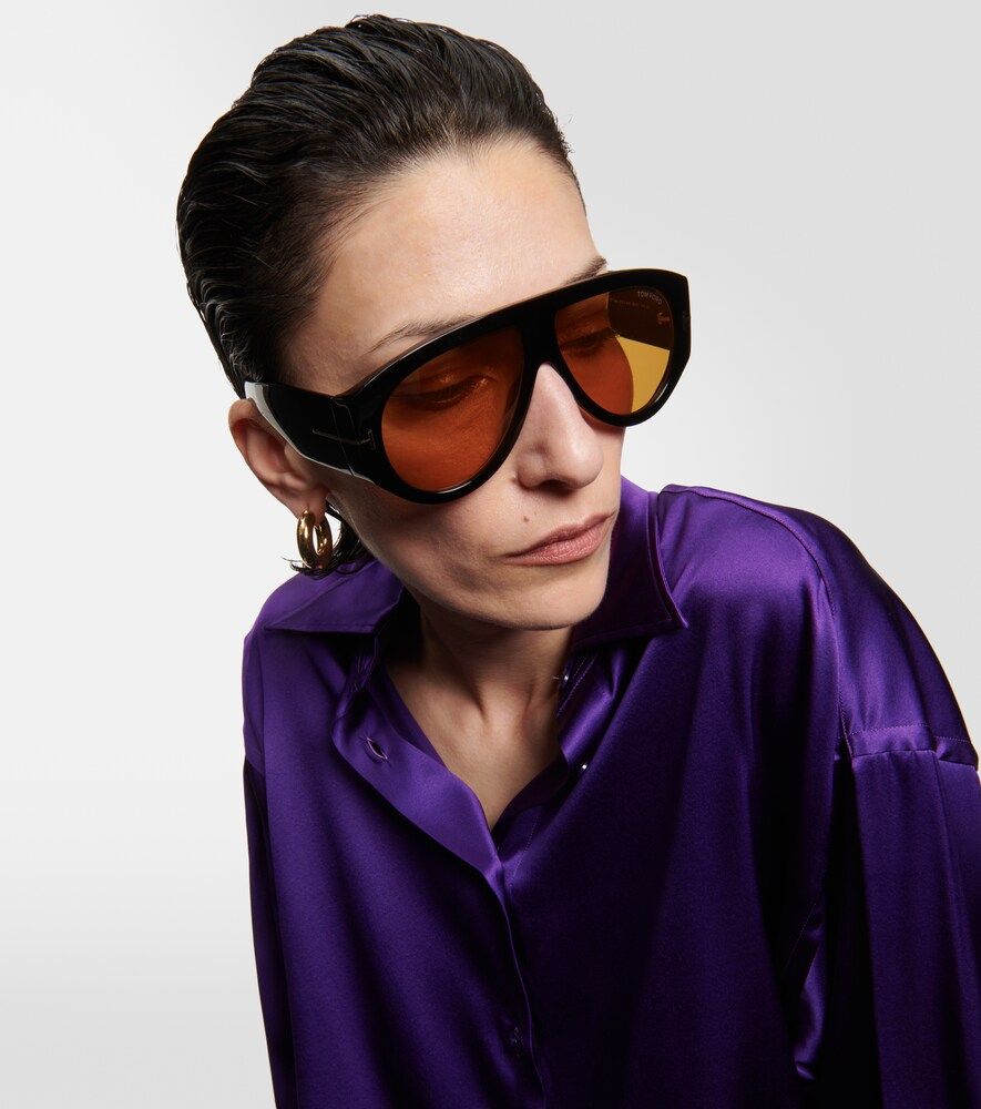Aviator-Sonnenbrille Bronson - Tom Ford - Modalova