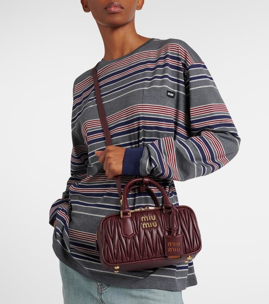 Tote Bag Arcadie aus Matelassé-Leder - Miu Miu - Modalova