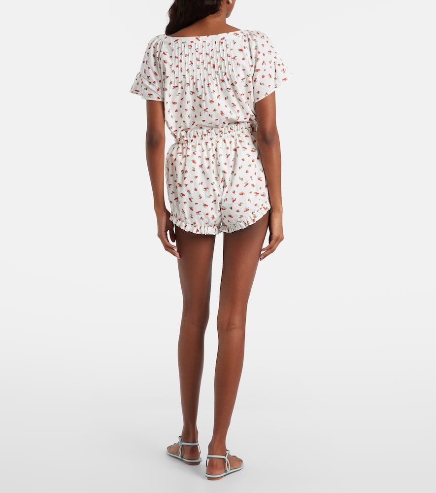 Shorts Delia de algodón estampados - Posse - Modalova