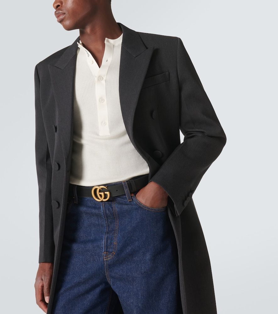 Gucci Gürtel GG Marmont aus Leder - Gucci - Modalova