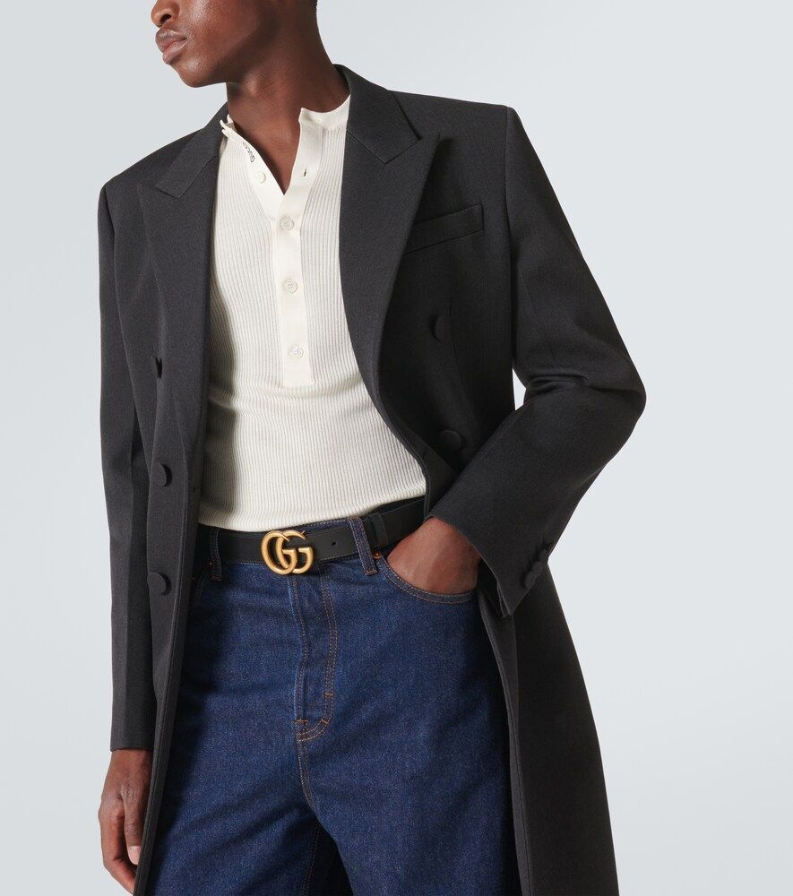 Gucci Gürtel GG Marmont aus Leder - Gucci - Modalova