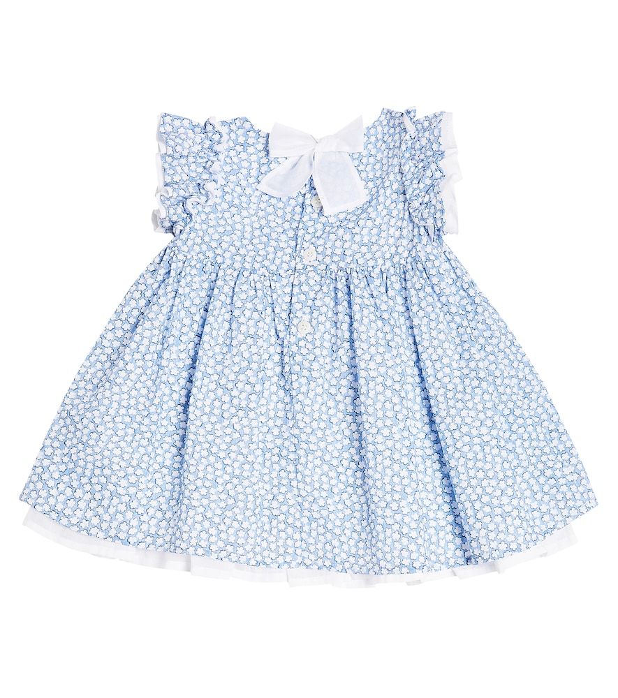 Bebé - Vestido de algodón estampado - Il Gufo - Modalova