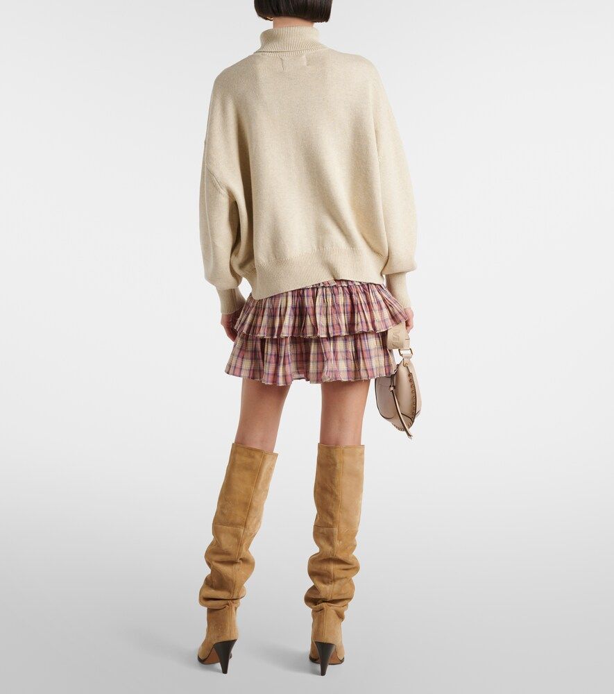 Jersey de cuello alto Nash en mezcla de algodón y lana - Marant Etoile - Modalova