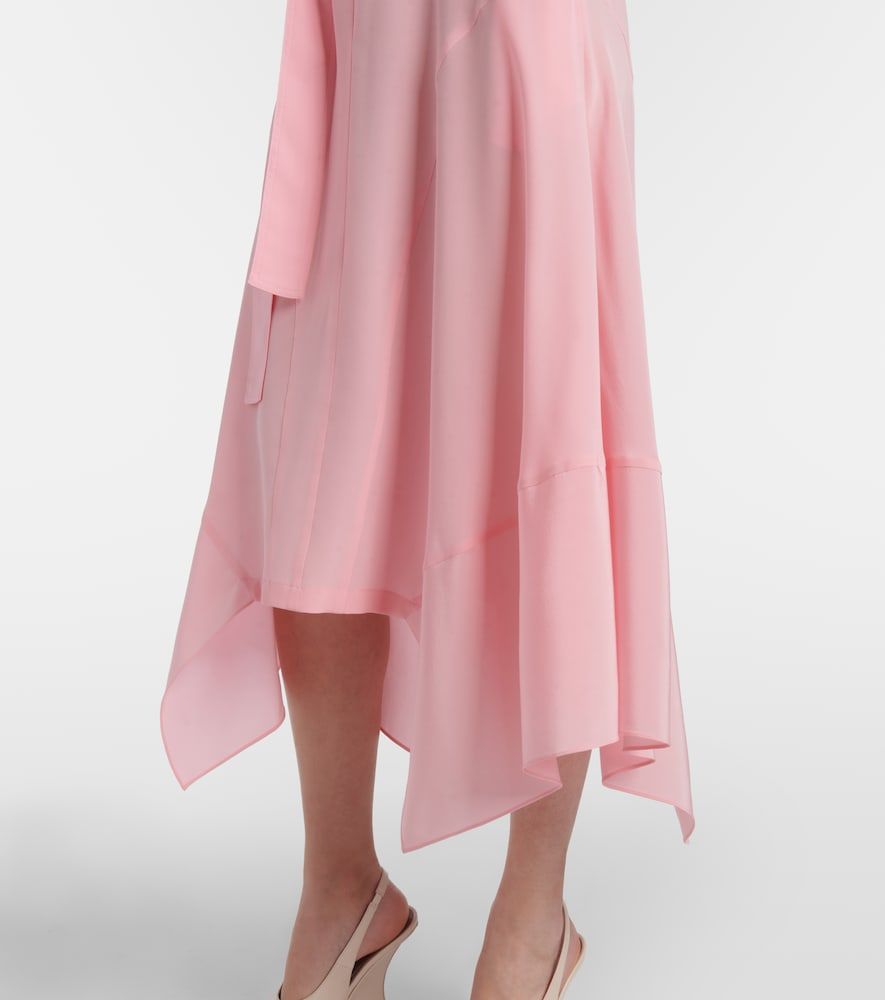 Iconic silk midi dress - Stella McCartney - Modalova