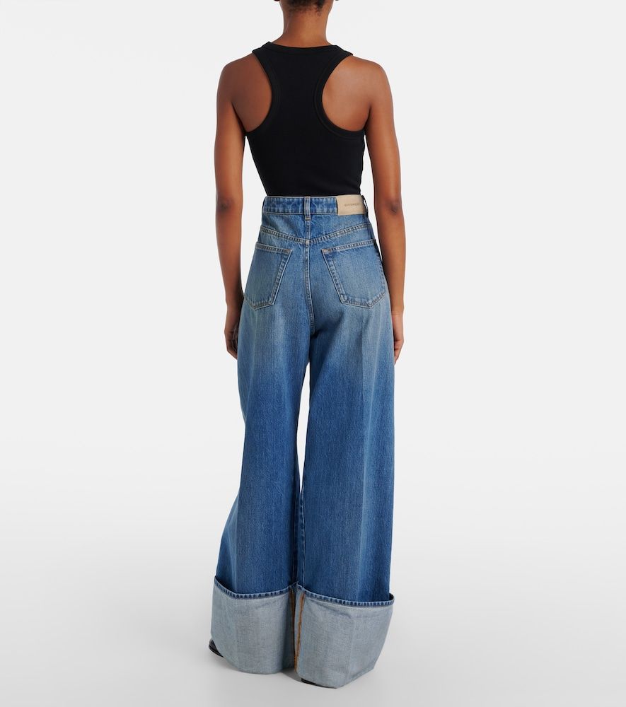 Givenchy Mid-Rise Wide-Leg Jeans - Givenchy - Modalova