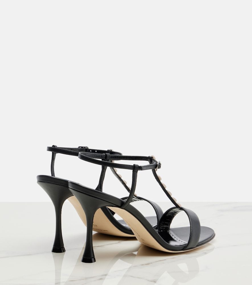 Sandalen Imbosan aus Leder - Manolo Blahnik - Modalova