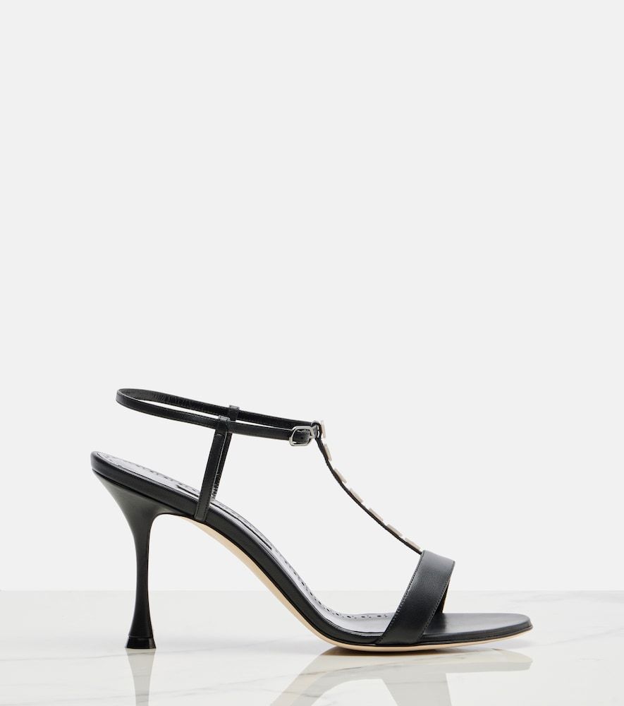 Sandalen Imbosan aus Leder - Manolo Blahnik - Modalova