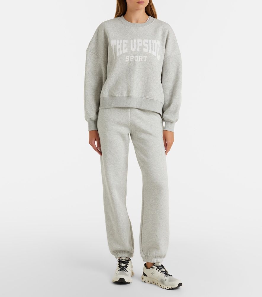 Paloma oversized cotton-blend jersey sweatshirt - The Upside - Modalova