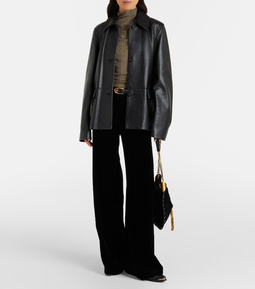 Mylie houndstooth jersey top - Veronica Beard - Modalova