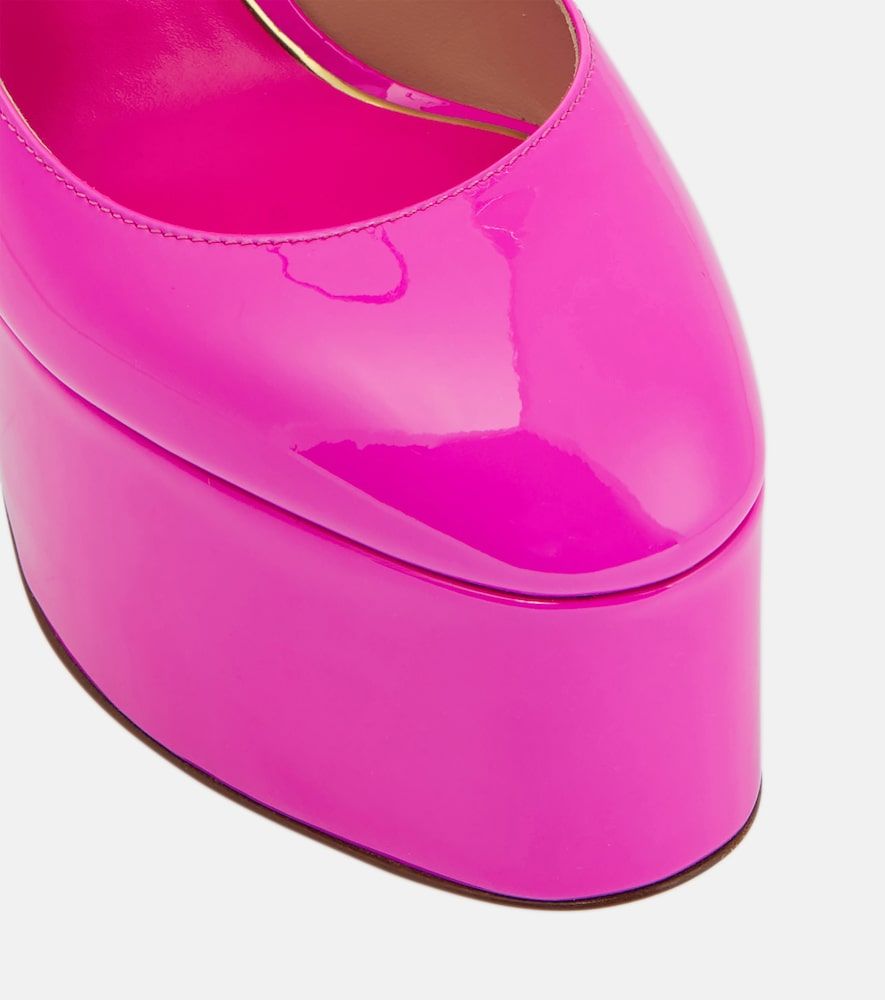 Plateau-Pumps Tan-Go 155 aus Lackleder - Valentino Garavani - Modalova