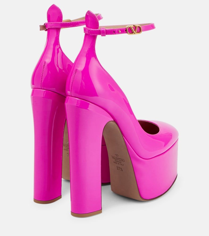 Plateau-Pumps Tan-Go 155 aus Lackleder - Valentino Garavani - Modalova