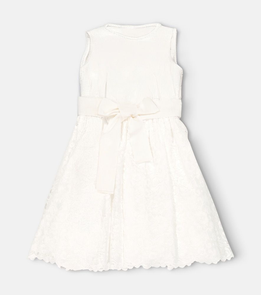 Vestido de encaje en mezcla de algodón - Il Gufo - Modalova
