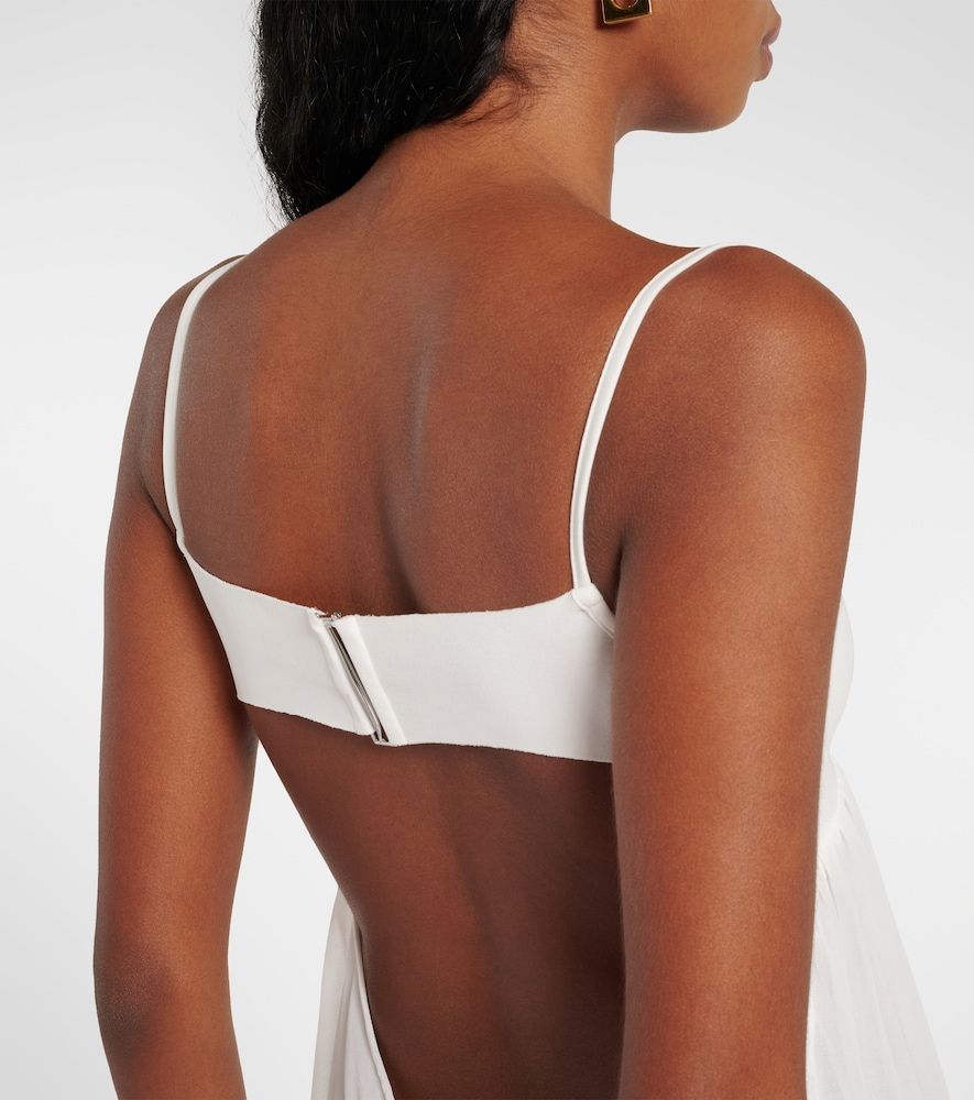 Abito lungo Peplo in jersey e mussola - Jacquemus - Modalova