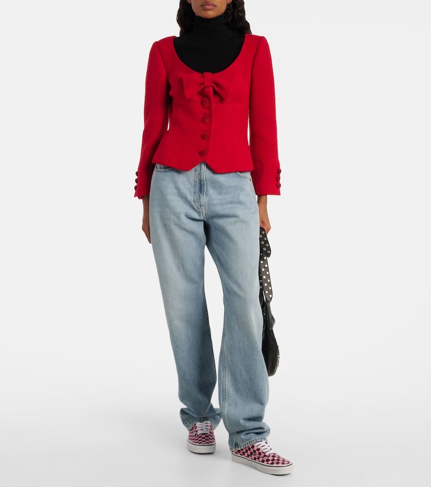 Valentino Mid-Rise Wide-Leg Jeans - Valentino - Modalova