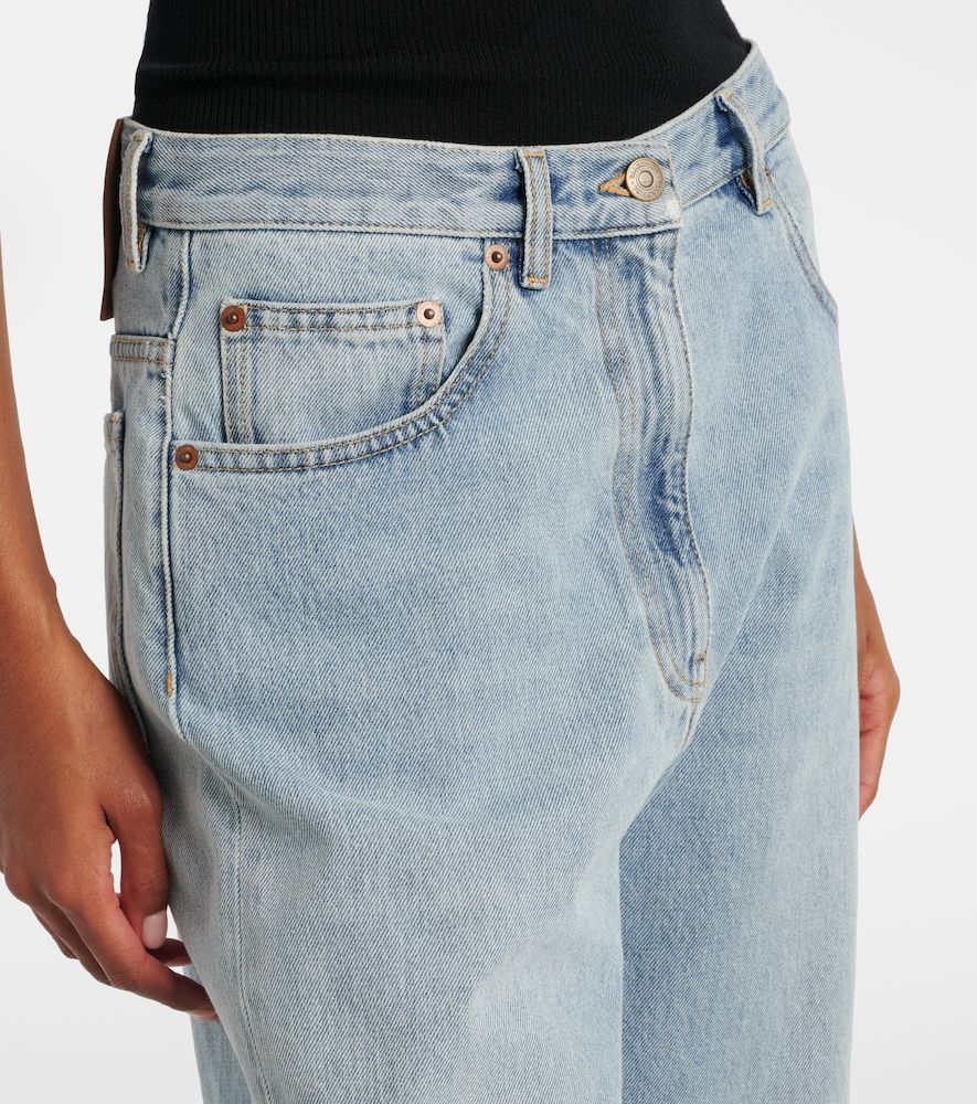 Valentino Mid-Rise Wide-Leg Jeans - Valentino - Modalova