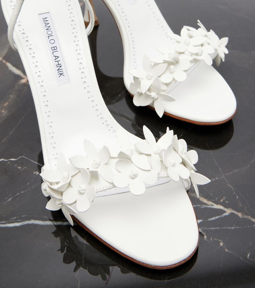 Sandalen Anista aus Leder - Manolo Blahnik - Modalova
