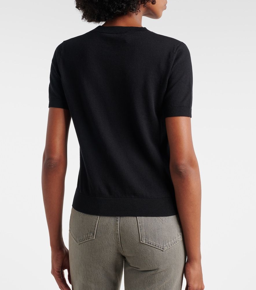 Top de punto de algodón, seda y cachemir - 'S Max Mara - Modalova