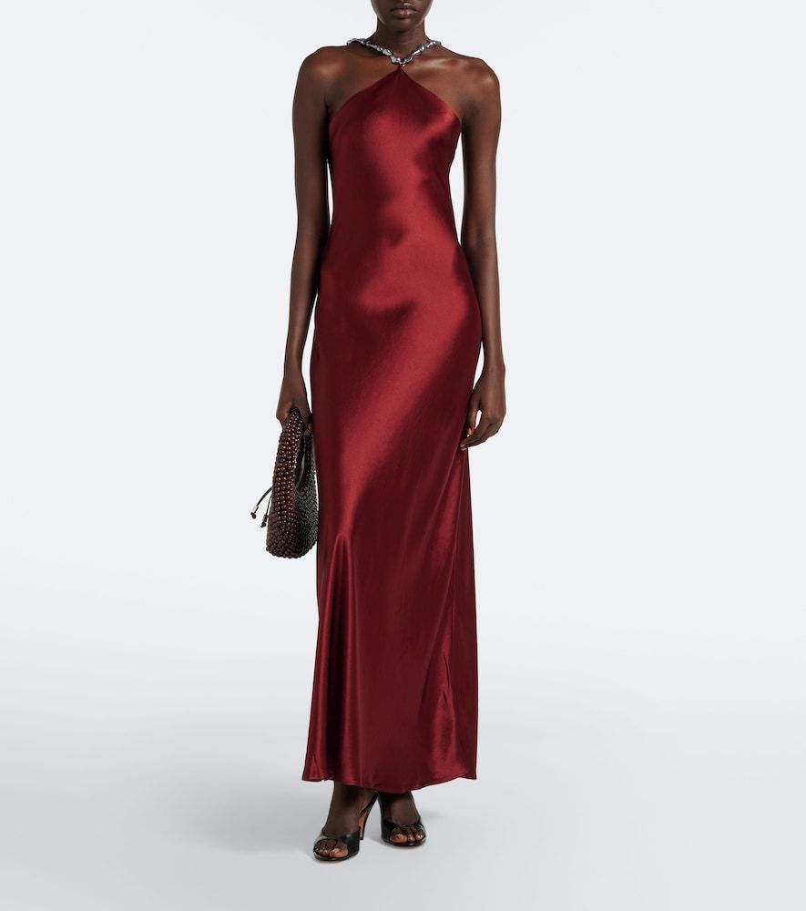 Abito sottoveste Cadence in satin - Staud - Modalova