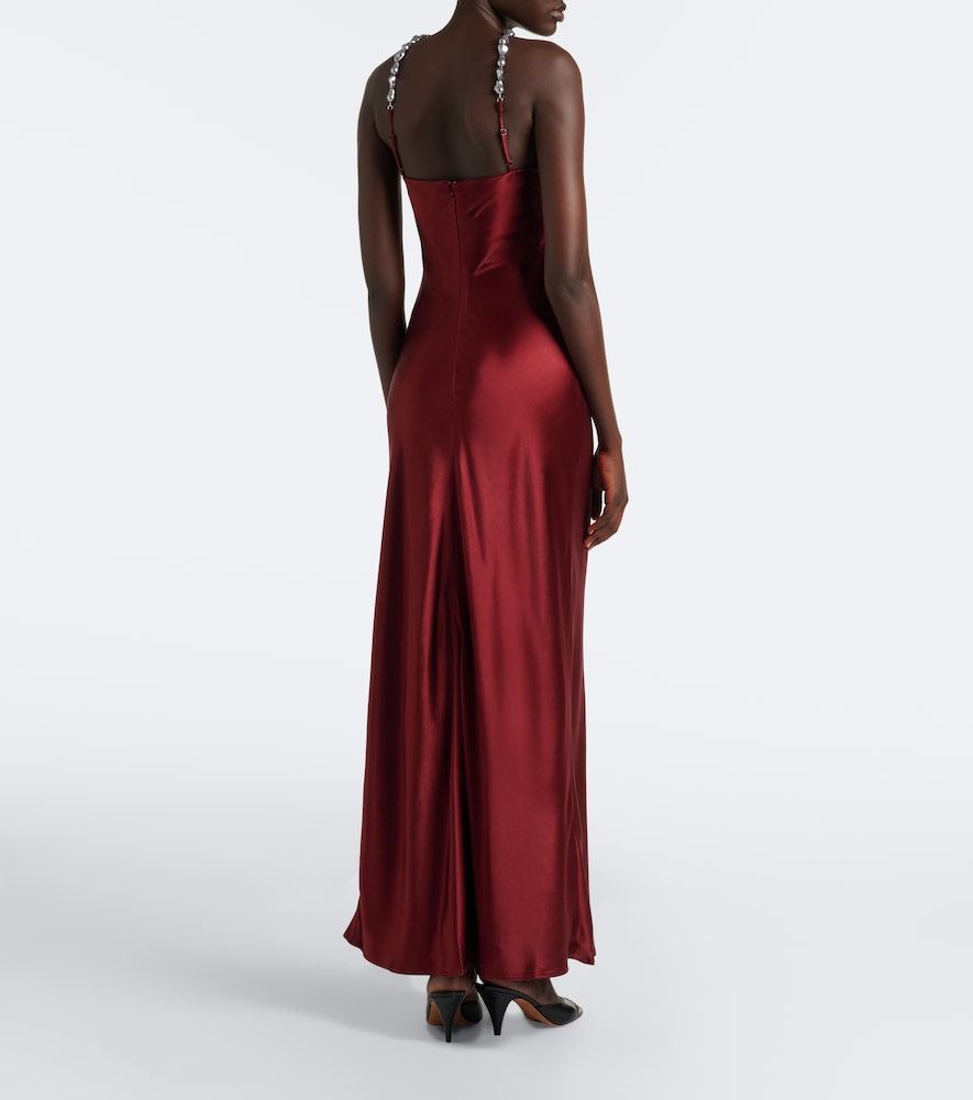 Abito sottoveste Cadence in satin - Staud - Modalova