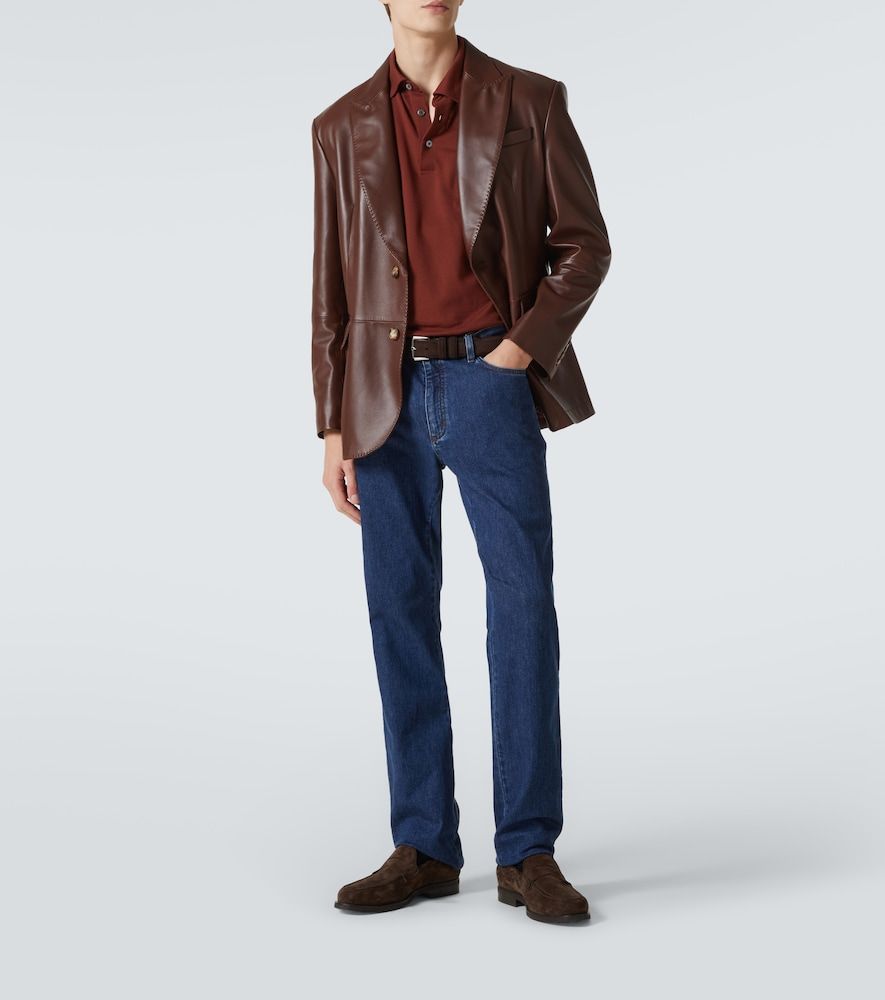 Jeans slim Roccia a vita media - Zegna - Modalova