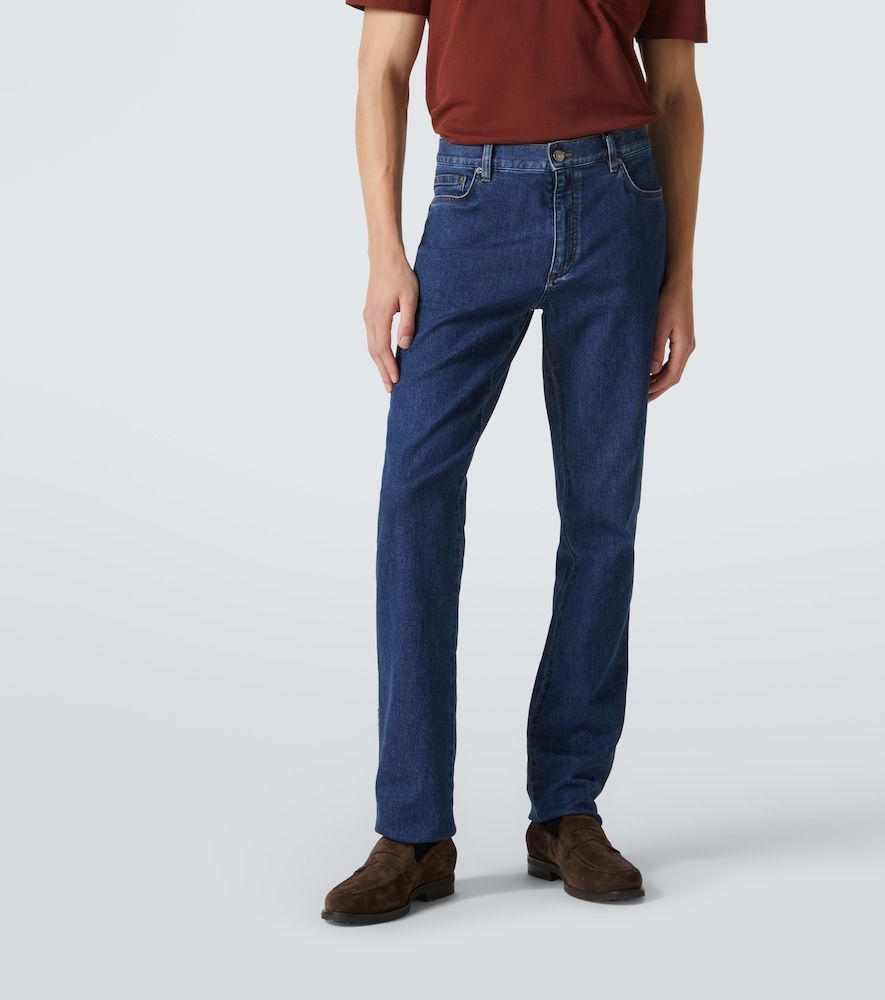 Jeans slim Roccia a vita media - Zegna - Modalova