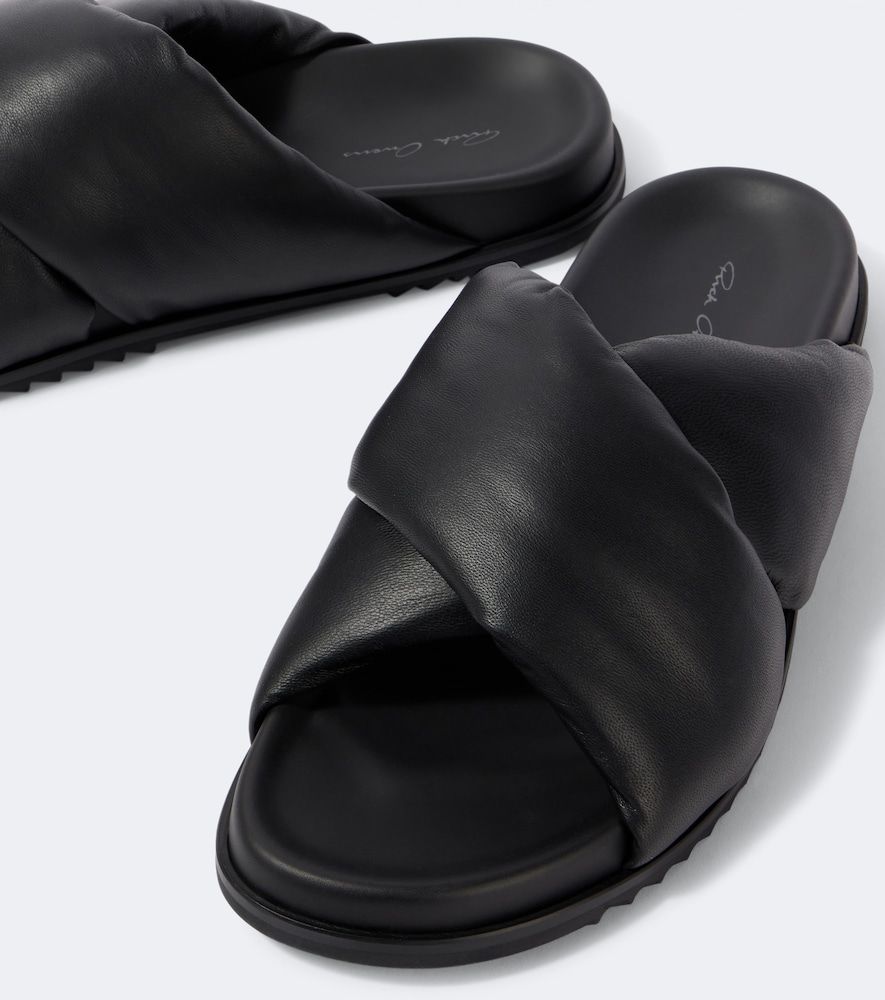 Donut Granola leather sandals - Rick Owens - Modalova